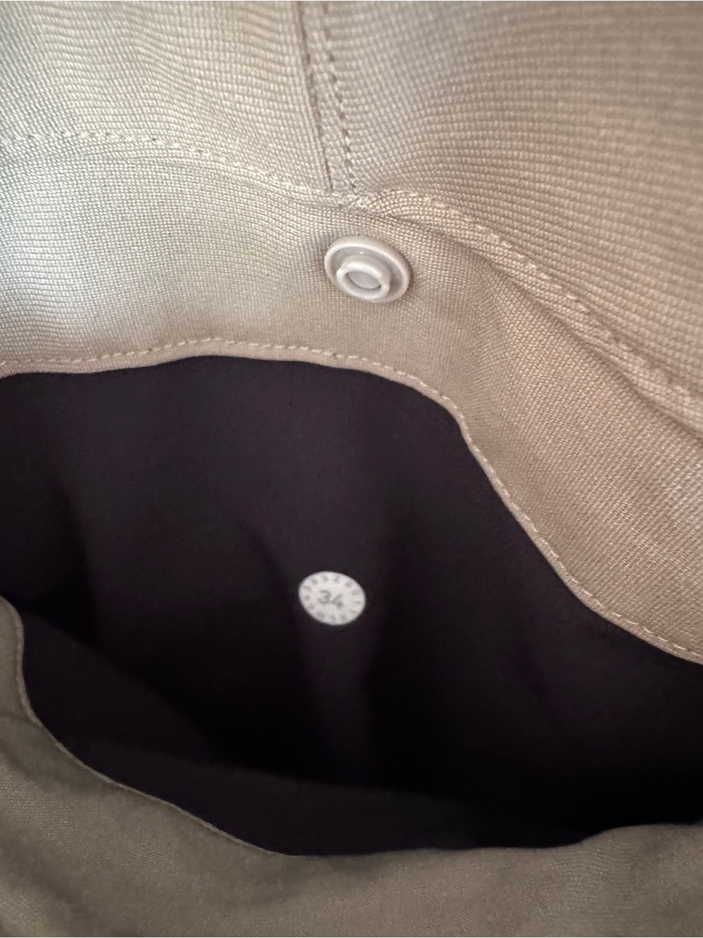 Men's Lululemon Khaki Performance Pants - Picture 6 of 6